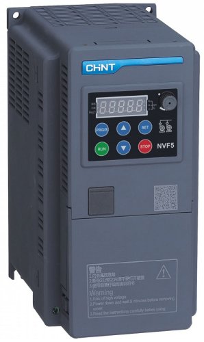 Преобразователь частоты CHINT NVF5-0.75/TS4-B 0.75кВт 3х400В общий тип картинка
